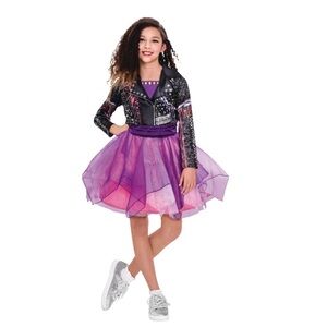 Netflix Kids' Purple and Black Halloween Costume